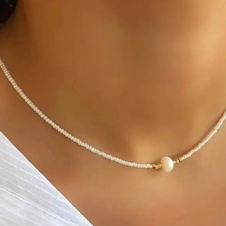 Pearl Beaded Necklace
