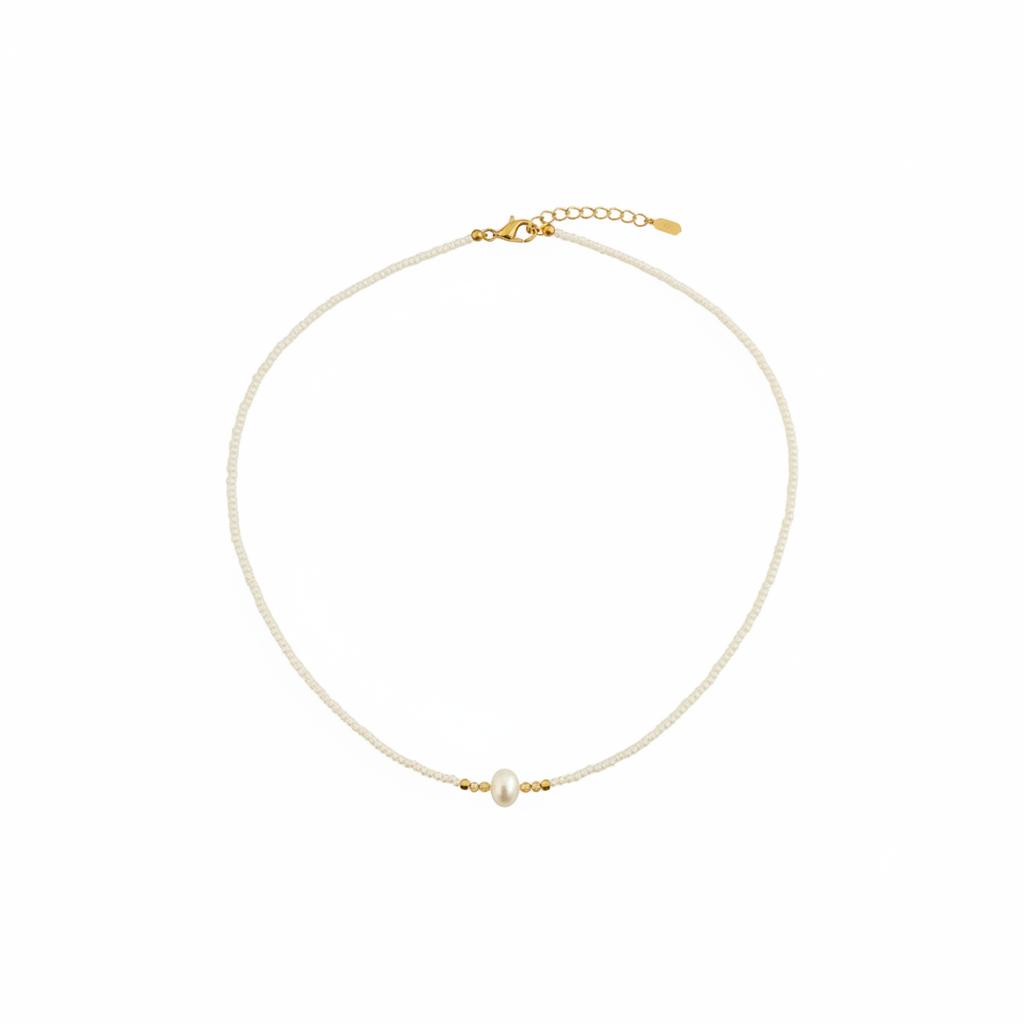 Pearl Beaded Necklace