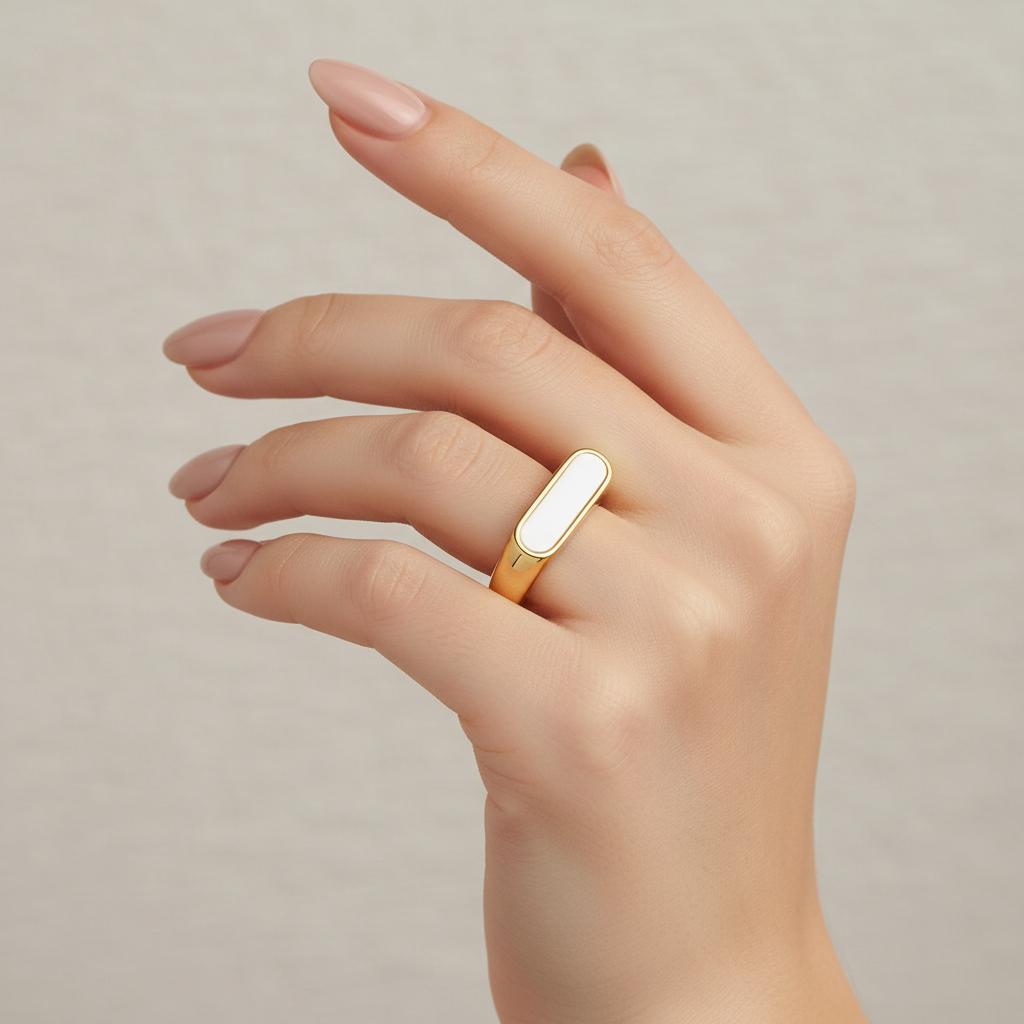 Snow Signet Ring (£30)