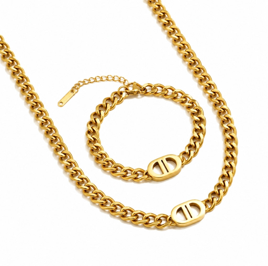 Muse Necklace & Bracelet Set