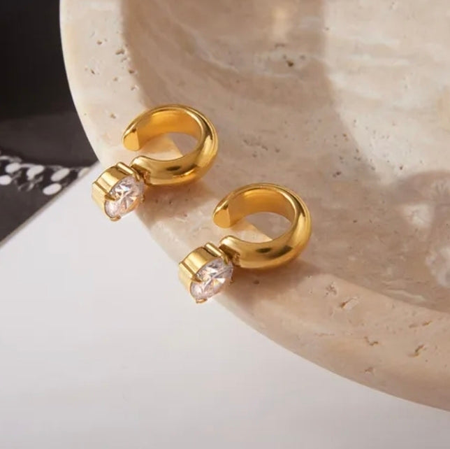 Diamond Whisper Ear Cuff