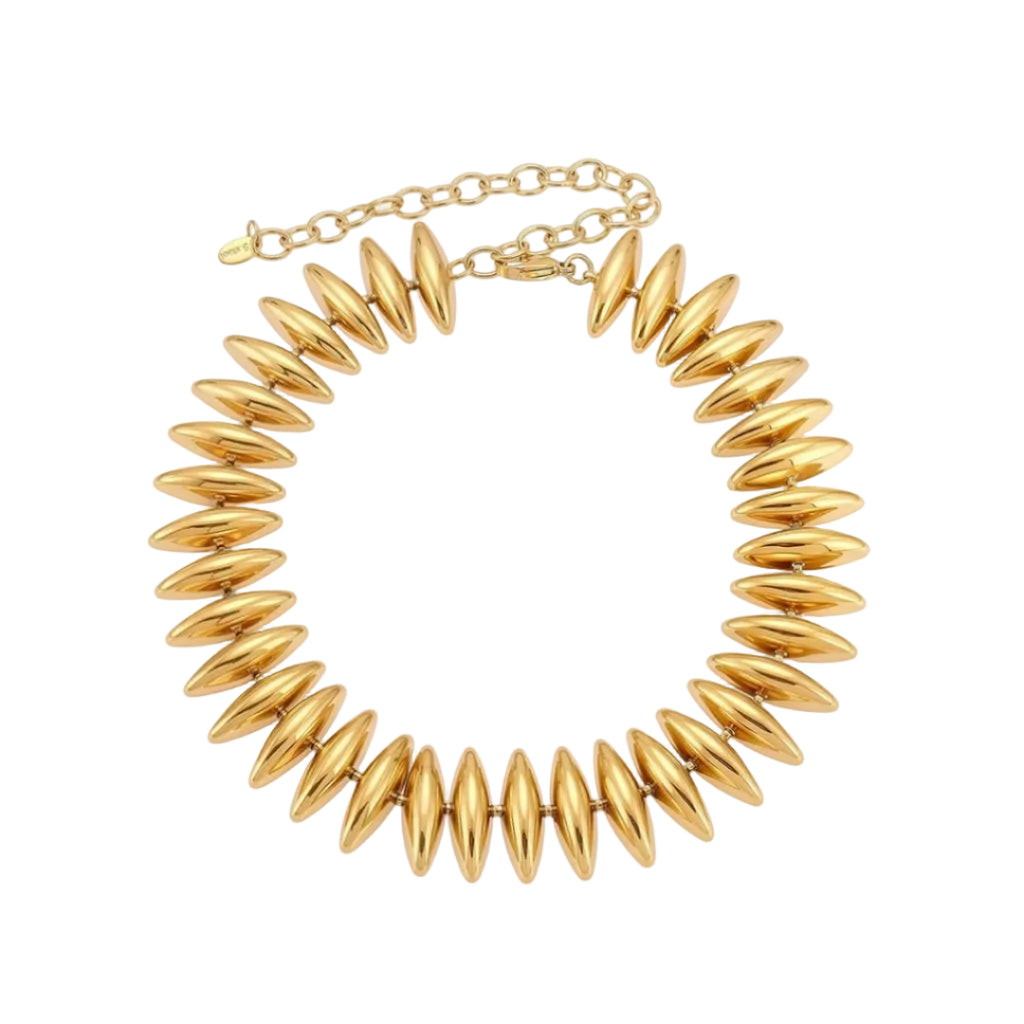 Almond Link Necklace (£35)