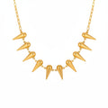 Golden Thorn Necklace