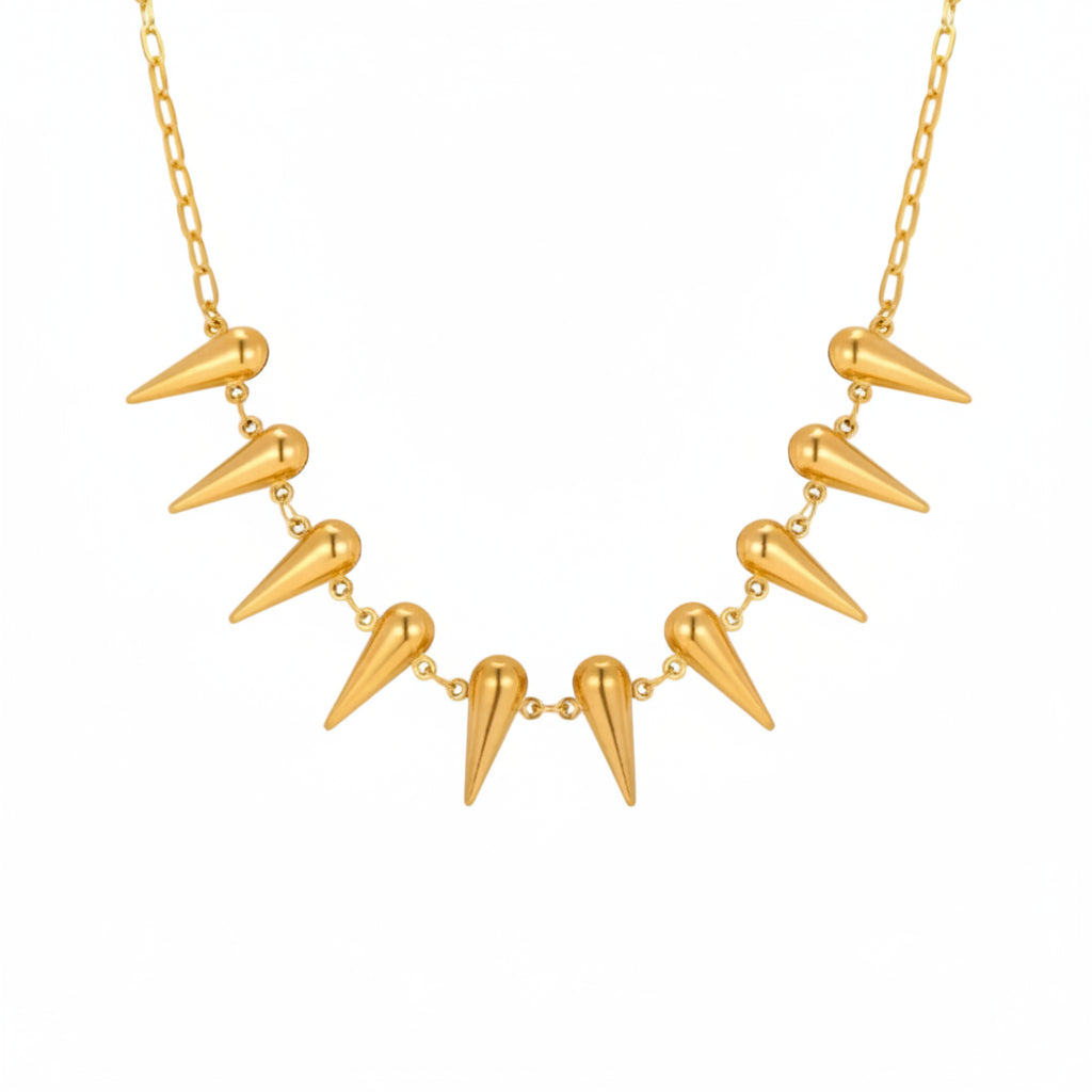 Golden Thorn Necklace
