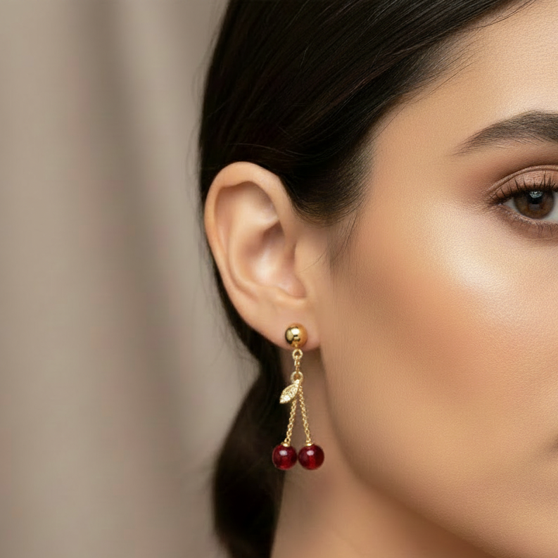 Cherry Couple Earrings