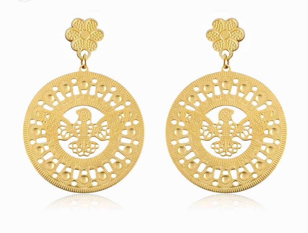 Earrings greek