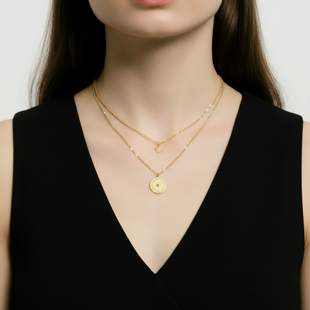 LunaSol Duo Necklace