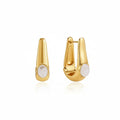 Ivory Stone Hoops (£30)