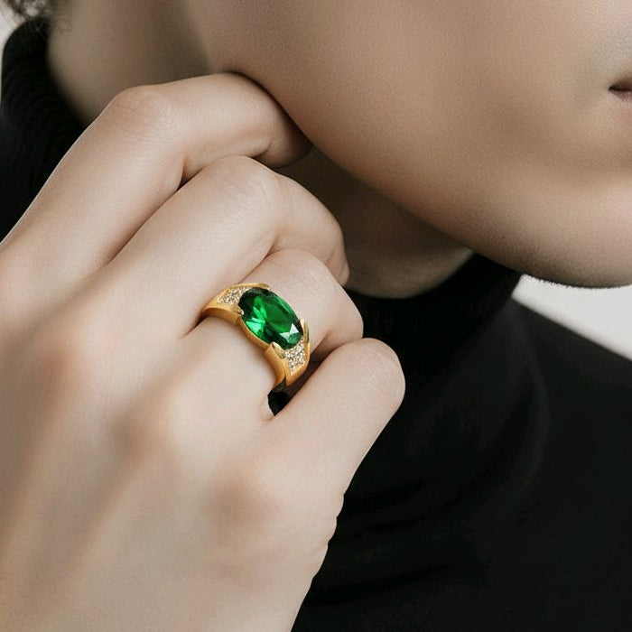Enchanted Emerald Ring