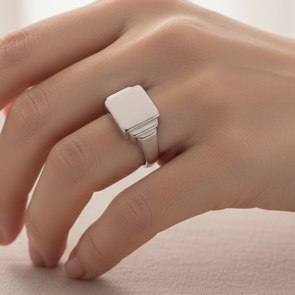 Silver Monaco Ring (£30)