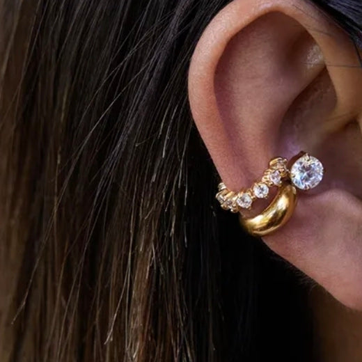 Diamond Whisper Ear Cuff