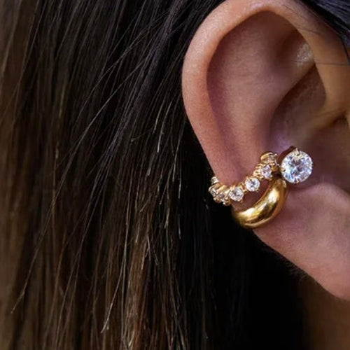 Diamond Whisper Ear Cuff