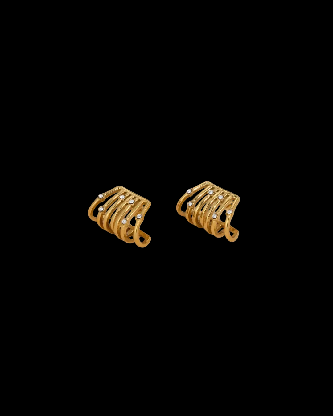 Diamont Cuff Studs