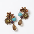 Palazzo Cognac Earrings