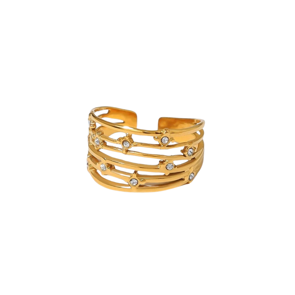 Strata Diamond Ring