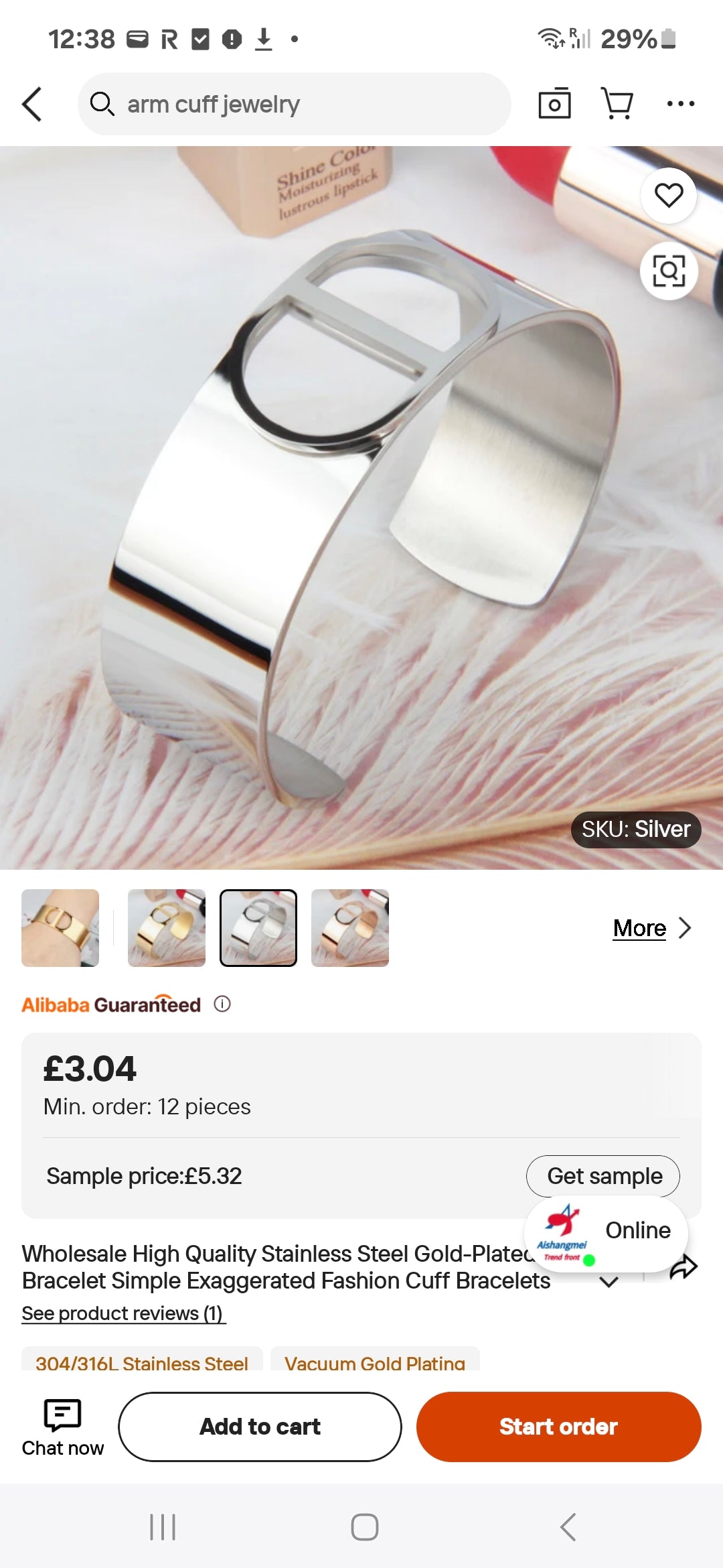 Arm cuff