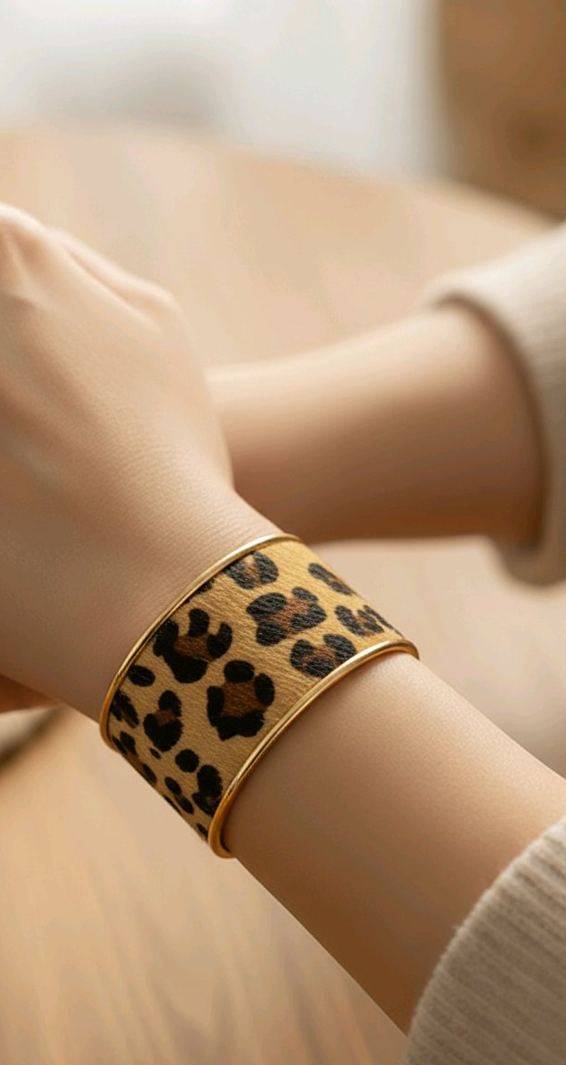 Leopardprint Cuff