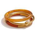 Amber Bangle Set (3 Piece)