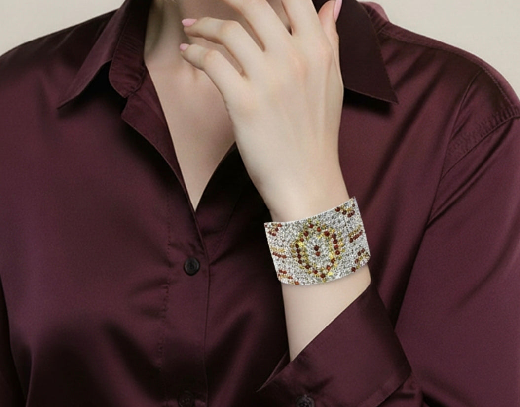 Tennis Cuff Crystal